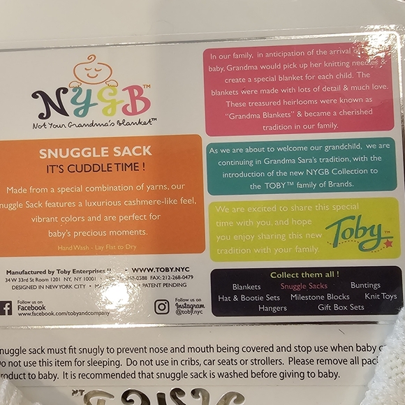 Newborn Snuggle Sack - Picture 2 of 3